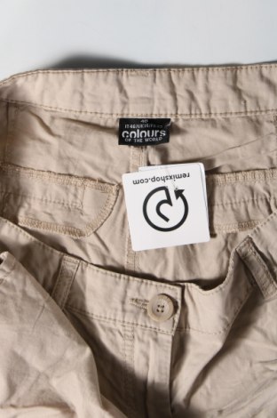 Pantaloni scurți de femei Colours Of The World, Mărime M, Culoare Bej, Preț 62,50 Lei