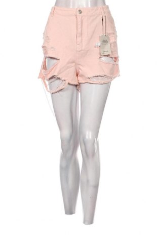 Γυναικείο κοντό παντελόνι Denim&Co., Μέγεθος XXL, Χρώμα Ρόζ , Τιμή 19,18 €