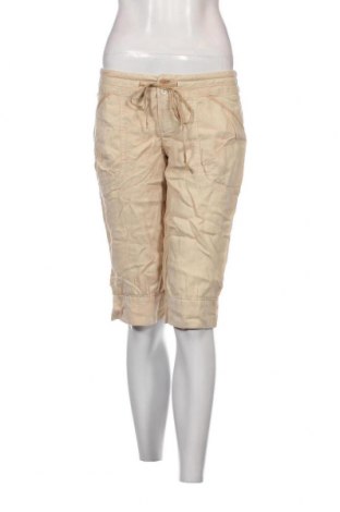 Γυναικείο κοντό παντελόνι Guess, Μέγεθος S, Χρώμα  Μπέζ, Τιμή 18,19 €