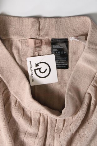 Дамски къс панталон H&M, Размер S, Цвят Кафяв, Цена 19,00 лв.