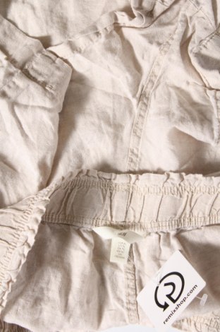Дамски къс панталон H&M, Размер XL, Цвят Екрю, Цена 10,83 лв.