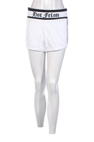 Γυναικείο κοντό παντελόνι Jeremy Meeks, Μέγεθος M, Χρώμα Λευκό, Τιμή 8,70 €