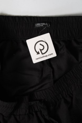 Дамски къс панталон Laura Torelli, Размер XL, Цвят Черен, Цена 19,00 лв.