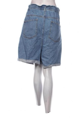 Pantaloni scurți de femei ONLY Carmakoma, Mărime 3XL, Culoare Albastru, Preț 96,05 Lei