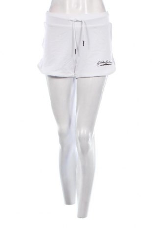 Дамски къс панталон Plein Sport, Размер S, Цвят Бял, Цена 63,18 лв.
