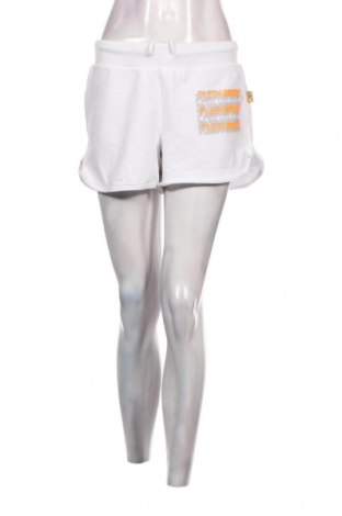Γυναικείο κοντό παντελόνι Plein Sport, Μέγεθος L, Χρώμα Λευκό, Τιμή 72,15 €