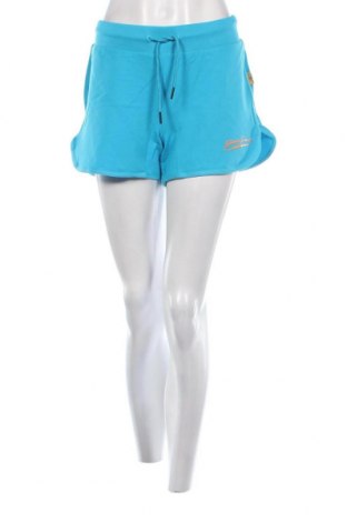 Γυναικείο κοντό παντελόνι Plein Sport, Μέγεθος XL, Χρώμα Μπλέ, Τιμή 33,40 €