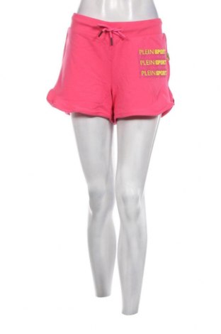 Γυναικείο κοντό παντελόνι Plein Sport, Μέγεθος XL, Χρώμα Ρόζ , Τιμή 33,40 €