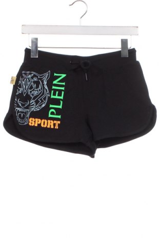 Дамски къс панталон Plein Sport, Размер XS, Цвят Черен, Цена 152,28 лв.