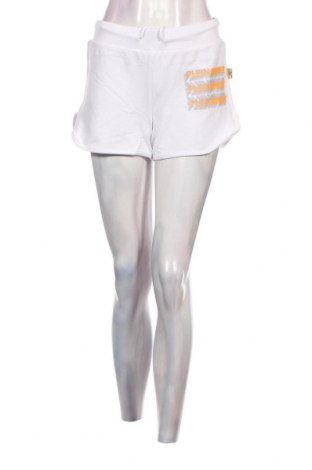 Дамски къс панталон Plein Sport, Размер M, Цвят Бял, Цена 124,74 лв.
