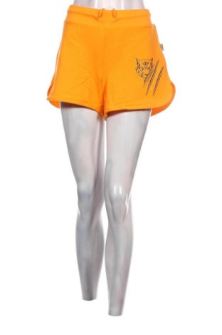 Γυναικείο κοντό παντελόνι Plein Sport, Μέγεθος XL, Χρώμα Πορτοκαλί, Τιμή 41,76 €