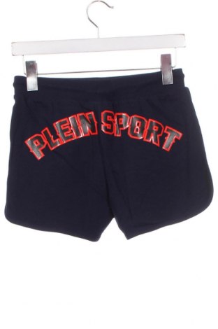 Дамски къс панталон Plein Sport, Размер XS, Цвят Син, Цена 81,00 лв.