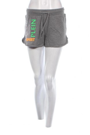 Γυναικείο κοντό παντελόνι Plein Sport, Μέγεθος L, Χρώμα Γκρί, Τιμή 64,30 €