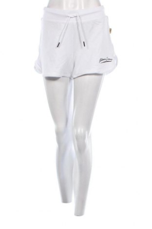 Γυναικείο κοντό παντελόνι Plein Sport, Μέγεθος L, Χρώμα Λευκό, Τιμή 64,30 €
