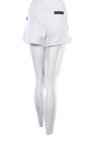 Дамски къс панталон Plein Sport, Размер L, Цвят Бял, Цена 116,64 лв.