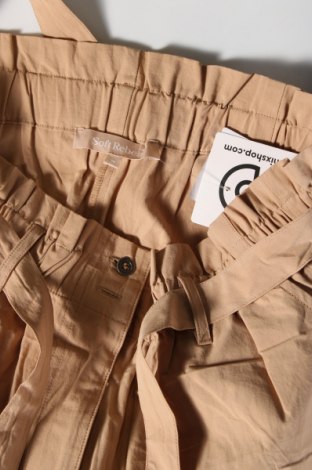 Γυναικείο κοντό παντελόνι Soft Rebels, Μέγεθος M, Χρώμα  Μπέζ, Τιμή 21,03 €
