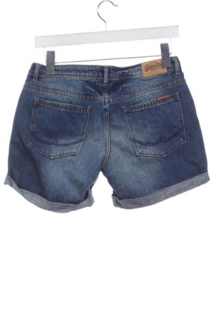 Pantaloni scurți de femei Superdry, Mărime S, Culoare Albastru, Preț 78,95 Lei
