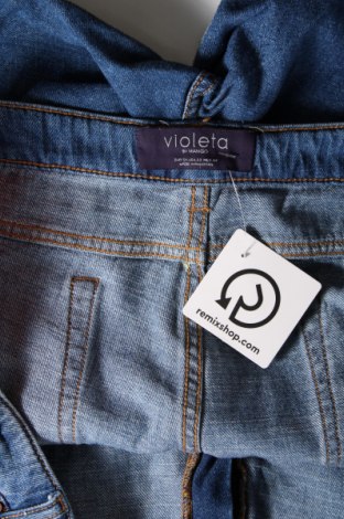 Дамски къс панталон Violeta by Mango, Размер 3XL, Цвят Син, Цена 36,64 лв.