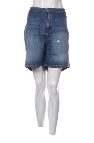Дамски къс панталон Violeta by Mango, Размер 3XL, Цвят Син, Цена 46,55 лв.