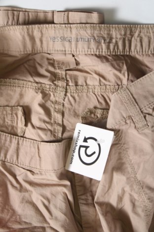 Γυναικείο κοντό παντελόνι Yessica, Μέγεθος XL, Χρώμα  Μπέζ, Τιμή 11,75 €