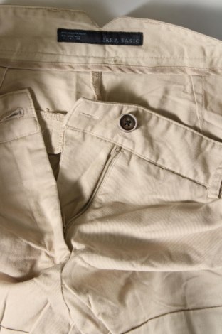 Дамски къс панталон Zara, Размер M, Цвят Бежов, Цена 15,00 лв.