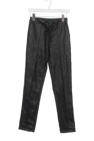 Γυναικείο παντελόνι δερμάτινο, Μέγεθος XS, Χρώμα Μαύρο, Τιμή 6,64 €