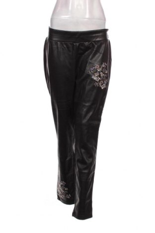 Γυναικείο παντελόνι δερμάτινο Body Flirt, Μέγεθος M, Χρώμα Μαύρο, Τιμή 6,28 €