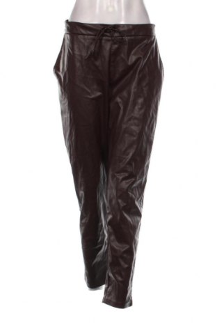 Γυναικείο παντελόνι δερμάτινο Edc By Esprit, Μέγεθος M, Χρώμα Καφέ, Τιμή 8,07 €