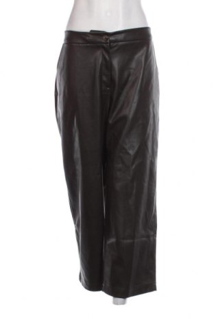 Γυναικείο παντελόνι δερμάτινο Esprit, Μέγεθος XXL, Χρώμα Καφέ, Τιμή 10,76 €