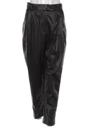 Pantaloni de piele pentru damă H&M, Mărime M, Culoare Negru, Preț 33,39 Lei