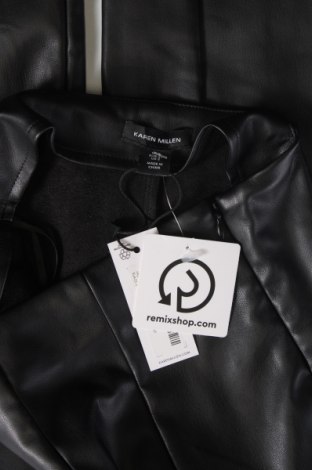Γυναικείο παντελόνι δερμάτινο Karen Millen, Μέγεθος XXS, Χρώμα Μαύρο, Τιμή 84,54 €