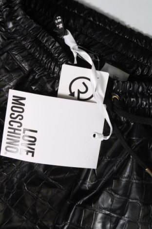Damen Lederhose Love Moschino, Größe S, Farbe Schwarz, Preis 138,66 €
