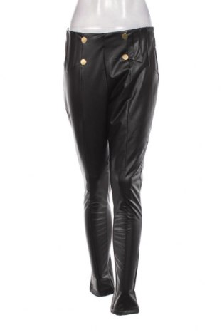 Γυναικείο παντελόνι δερμάτινο ONLY, Μέγεθος L, Χρώμα Μαύρο, Τιμή 8,07 €