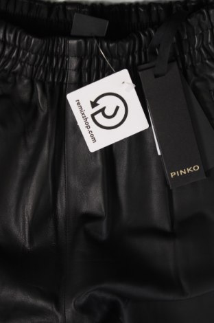 Γυναικείο παντελόνι δερμάτινο Pinko, Μέγεθος XS, Χρώμα Μαύρο, Τιμή 168,12 €
