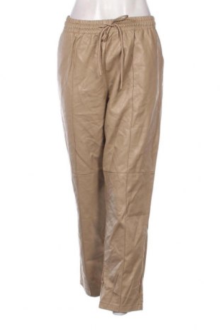 Γυναικείο παντελόνι δερμάτινο Primark, Μέγεθος XL, Χρώμα  Μπέζ, Τιμή 9,87 €
