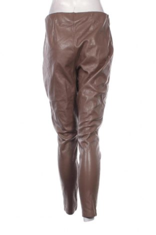 Γυναικείο παντελόνι δερμάτινο Reserved, Μέγεθος L, Χρώμα Καφέ, Τιμή 2,04 €