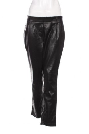 Дамски кожен панталон S.Oliver, Размер M, Цвят Черен, Цена 29,00 лв.
