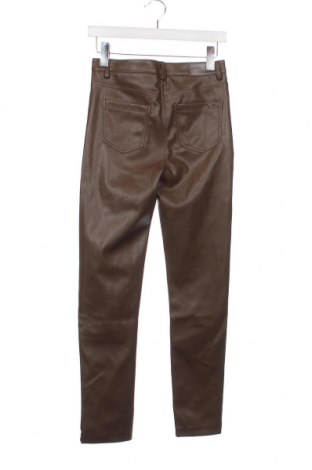 Pantaloni de piele pentru damă Tally Weijl, Mărime S, Culoare Maro, Preț 15,13 Lei