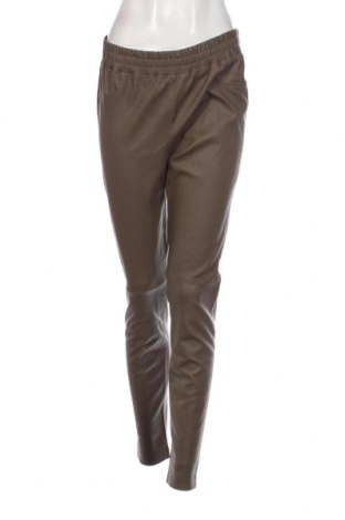 Γυναικείο παντελόνι δερμάτινο Thomas Rath, Μέγεθος L, Χρώμα Γκρί, Τιμή 69,77 €