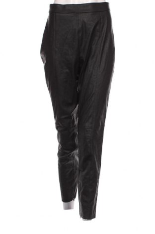 Pantaloni de piele pentru damă Zara, Mărime XL, Culoare Negru, Preț 27,63 Lei