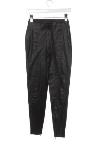 Dámské kožené kalhoty  Zara, Velikost XS, Barva Černá, Cena  128,00 Kč