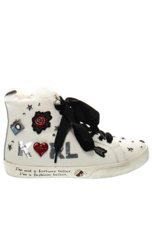 Дамски обувки Karl Lagerfeld, Размер 39, Цвят Бял, Цена 122,00 лв.