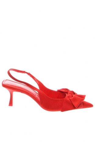Дамски обувки Zara, Размер 41, Цвят Червен, Цена 20,00 лв.