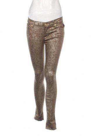 Γυναικείο παντελόνι 7 For All Mankind, Μέγεθος S, Χρώμα Χρυσαφί, Τιμή 37,41 €