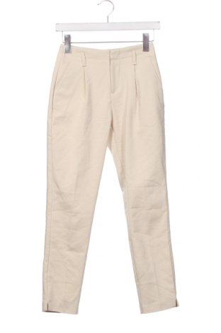 Pantaloni de femei Bershka, Mărime XS, Culoare Bej, Preț 38,16 Lei