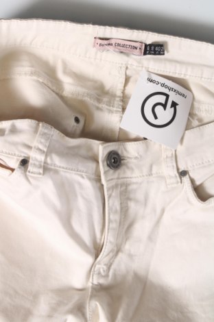 Pantaloni de femei Bershka, Mărime S, Culoare Ecru, Preț 20,99 Lei