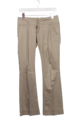 Дамски панталон Bershka, Размер XS, Цвят Бежов, Цена 5,80 лв.