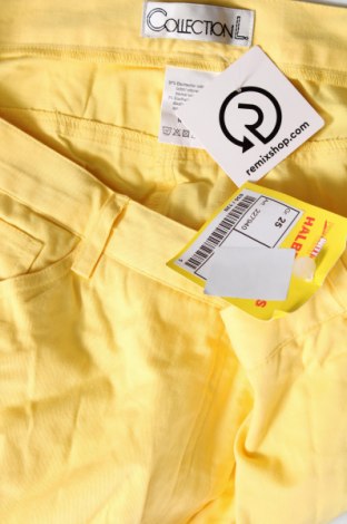 Дамски панталон Collection L, Размер XXL, Цвят Жълт, Цена 23,92 лв.