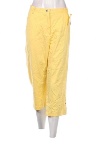 Pantaloni de femei Collection L, Mărime XXL, Culoare Galben, Preț 151,32 Lei