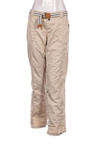 Дамски панталон Edc By Esprit, Размер XL, Цвят Бежов, Цена 16,53 лв.